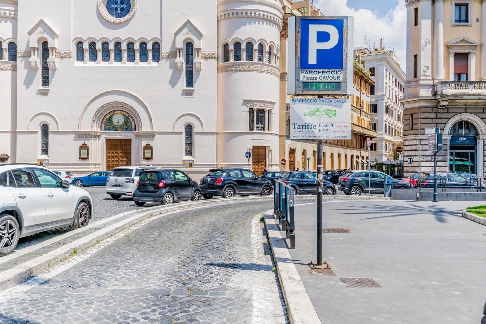 Attico Nel Cuore Di Roma Con Box Privato Per Auto Dış mekan fotoğraf